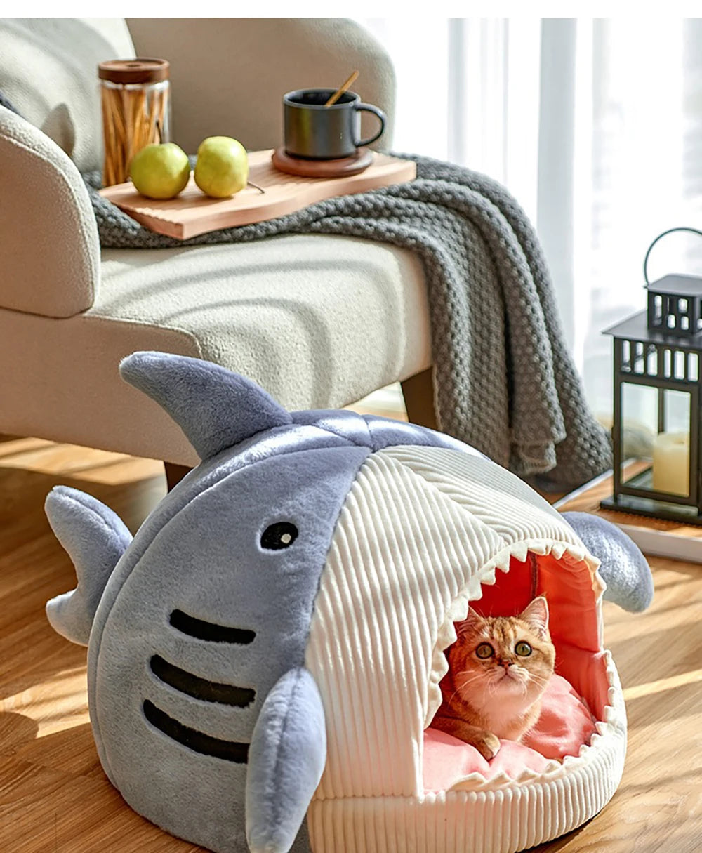 Winter Warm Cat Bed For Portable Pet Beds Sweet Kittens Basket Cushion Cat Pillow Mat Tent Puppy Nest Cave Cats House Goods