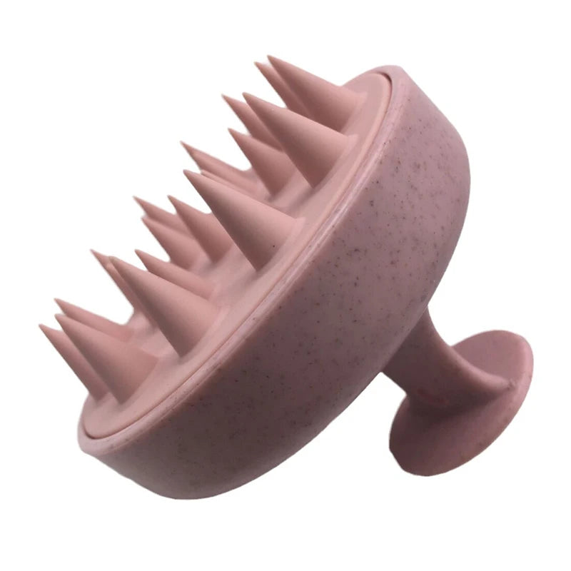 1/3/5 Silicone Shampoo Brush Head Scalp Massage Comb Hair Washing Comb Body Massage Brush Bath Shower Salon Hairdressing Tool
