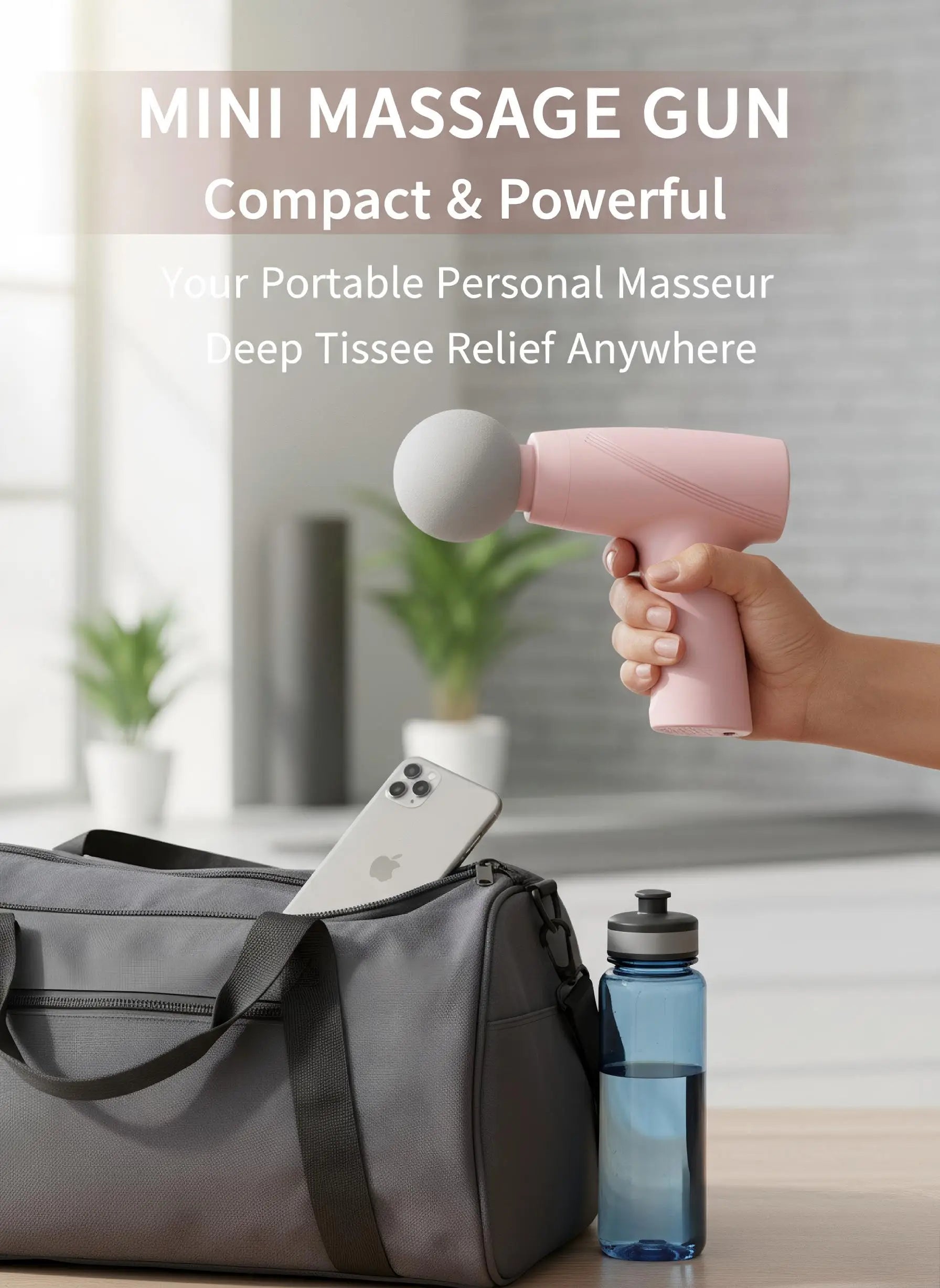 Portable Mini Fascia Gun  Deep Tissue Handheld Massage Gun Therapy Gun Fascia Gun Massagegun Massagers Handheld Deep Tissue