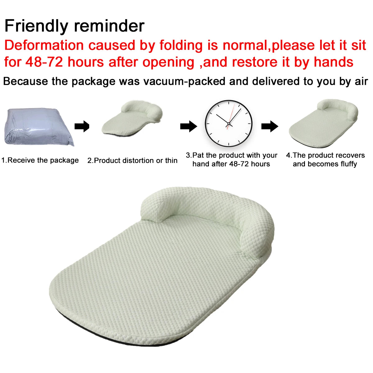 Summer Breeze Cooling Pet Bed, Breathable Ice Silk Dog Cushion with Pillow & Anti-Slip Bottom for Large/Small Dogs and Cats