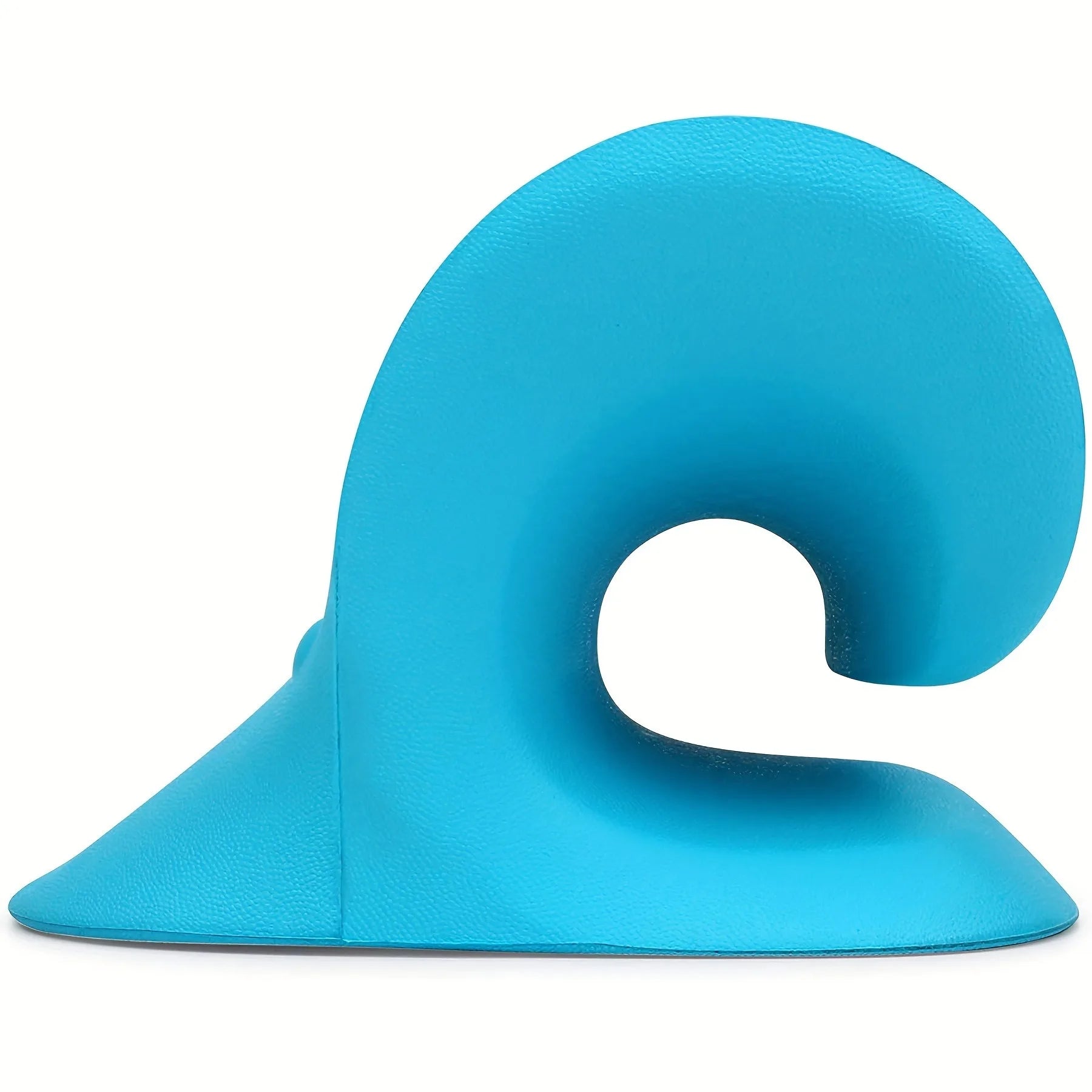 Eva Neck And Shoulder Relaxer, C-Shape Cervical Traction Device, Relax Spine Alignment, Chiropractic Pillow Stretcher Massager
