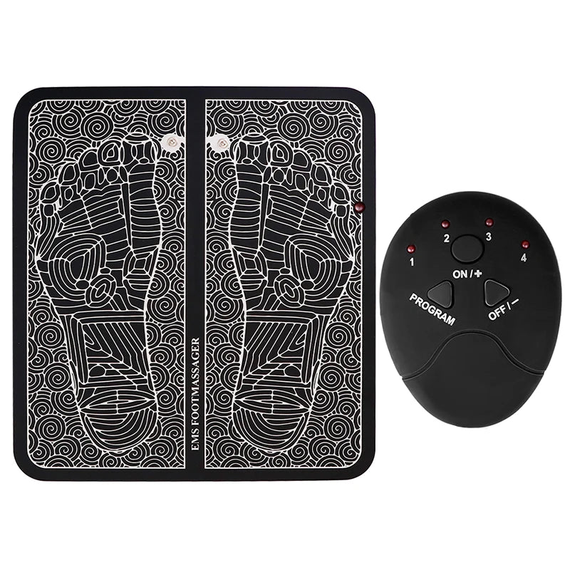 Electric Massage Sole Pad Relieve Sore Feet Leg Cramps Pulse Sole Massager EMS Foot Massager Pad Improve Blood Circulation