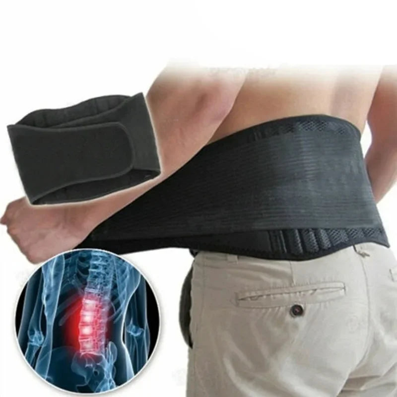 Adjustable Waist Self-heating belt protector Back Waist Support Belt Lumbar Brace Massage Band Health Care