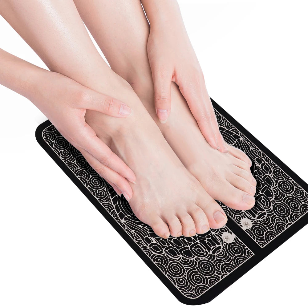 Electric Massage Sole Pad Relieve Sore Feet Leg Cramps Pulse Sole Massager EMS Foot Massager Pad Improve Blood Circulation