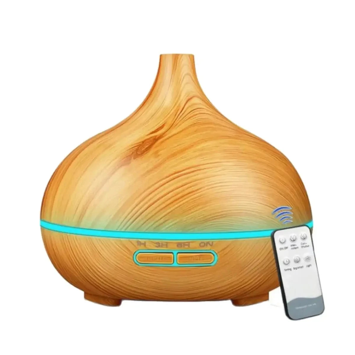 HOMEFISH 4 in 1 Air Humidifier with Starry Projector Aromatherapy Diffuser USB Rotate Projection Light Mist Maker Fogger