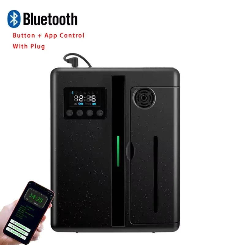 160ml Waterless Scent Diffuser Bluetooth Wall-Mounted Fragrance Machine Smart Scent Diffuser for Home
