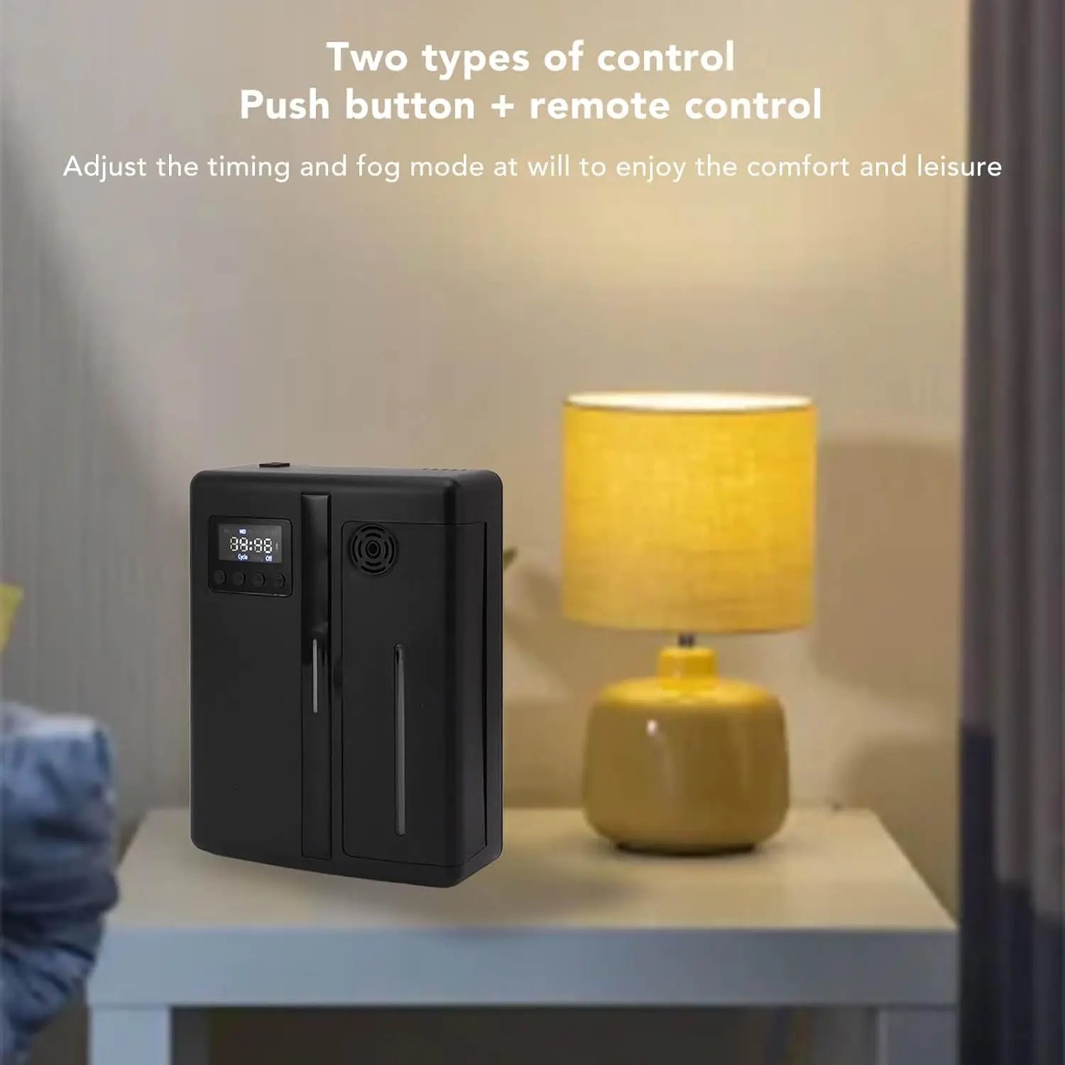 160ml Waterless Scent Diffuser Bluetooth Wall-Mounted Fragrance Machine Smart Scent Diffuser for Home