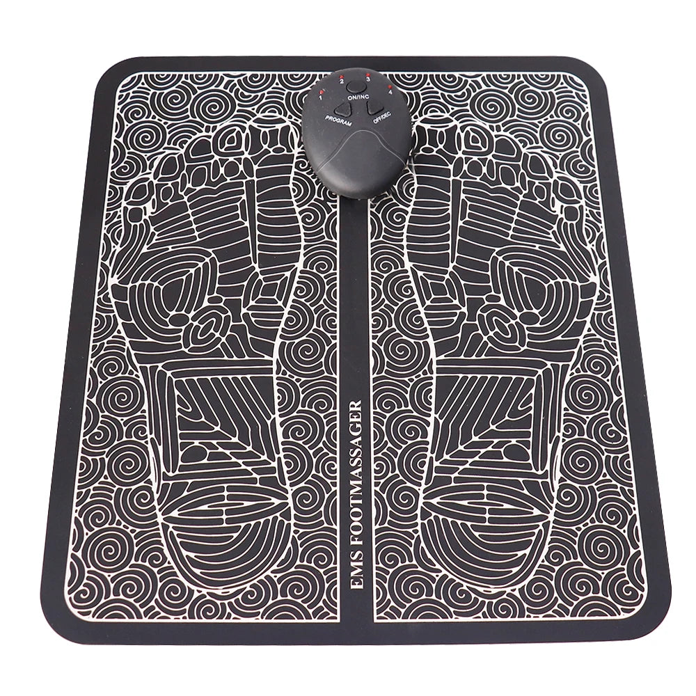 Electric Massage Sole Pad Relieve Sore Feet Leg Cramps Pulse Sole Massager EMS Foot Massager Pad Improve Blood Circulation