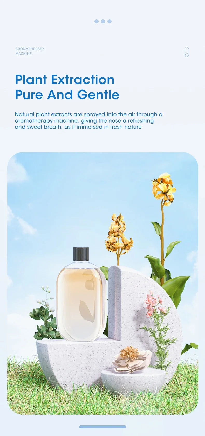 Smart Essential Oil Diffuser 5-Speed Adjustable Speed Household Fragrance Machine Kitchen & Bathroom Deodorizer Atomizer