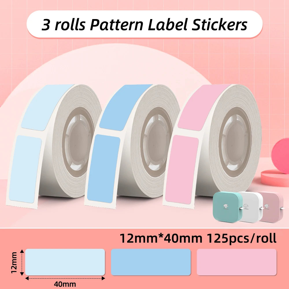 Zodzi Q30 Label Printer Mini Printer Pocket Thermal Label Maker Wireless Sticker Pocket Portable Printer Various Label Paper