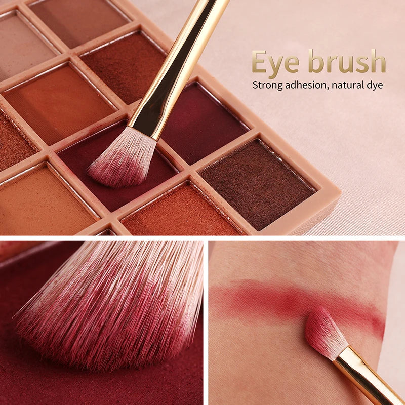 BEILI Professional Makeup Brushes Sets Synthetic Hair Foundation Eyeshadow Powder Premium Beauty White Golden brochas maquillaj